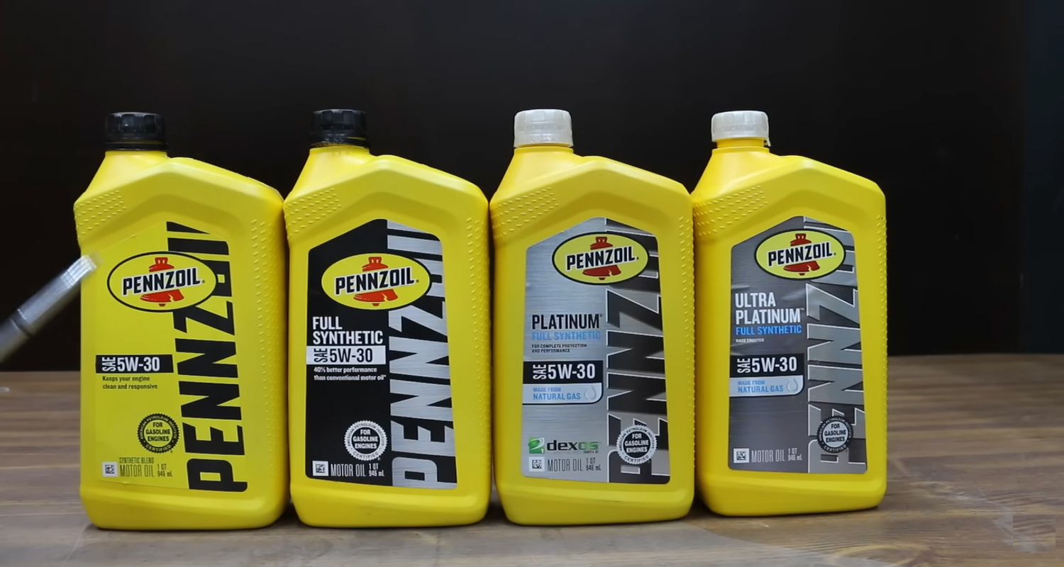 Pennzoil High Mileage Conventional 5W-20 Motor Oil for Over 75K Miles