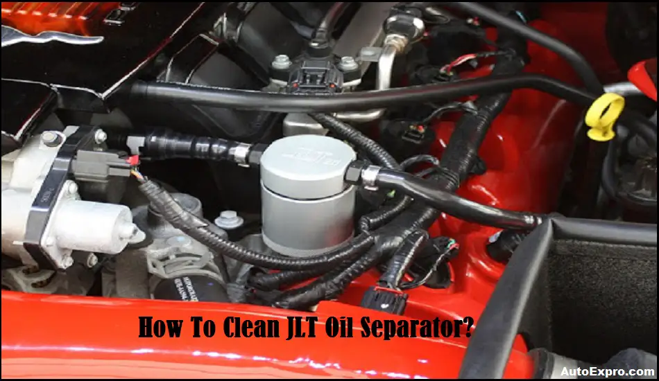 How To Clean JLT Oil Separator