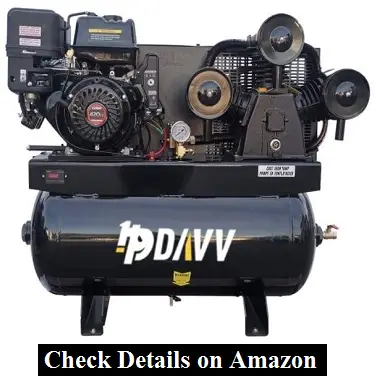 HPDAVV Gas Driven Piston Air Compressor