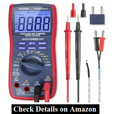 AstroAI Digital Multimeter TRMS 6000 Counts