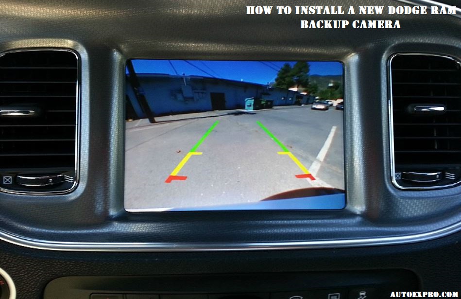 How To Install A New Dodge RAM Backup Camera