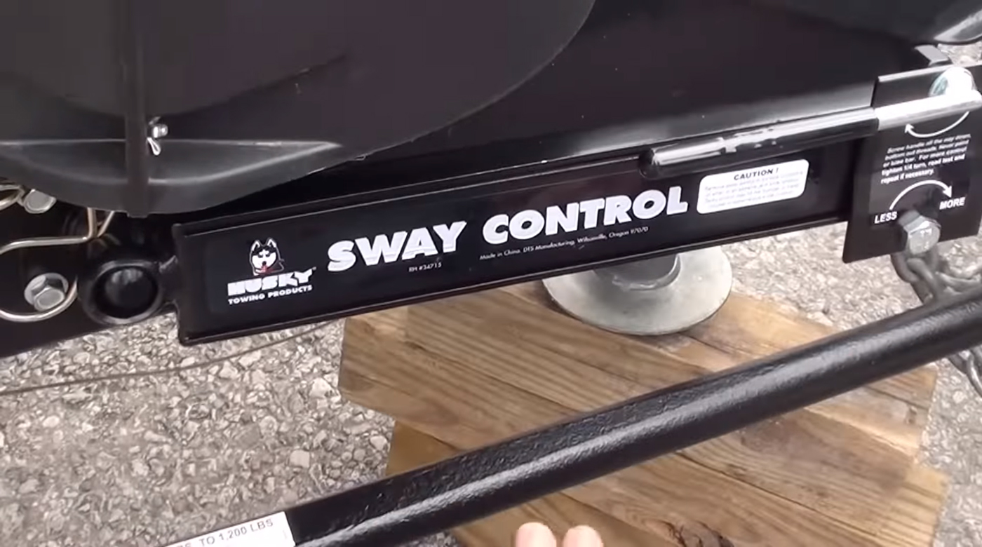 Husky 37498 Left-Handed Sway Control Kit