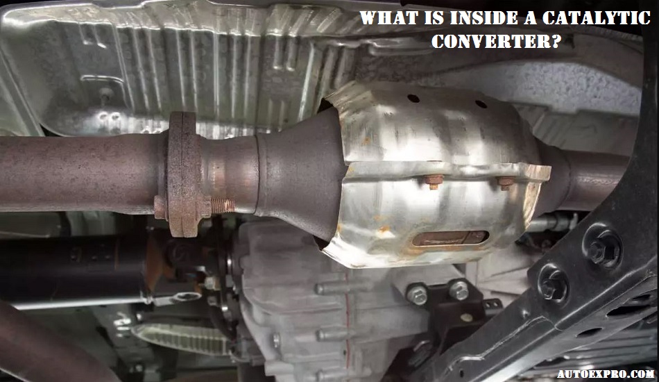 What is inside a Catalytic Converter?