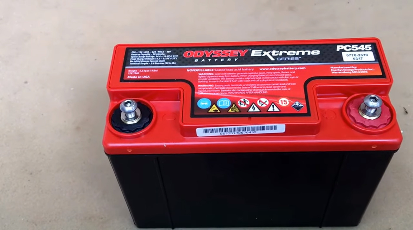 Odyssey PC545 Power Sports Battery 