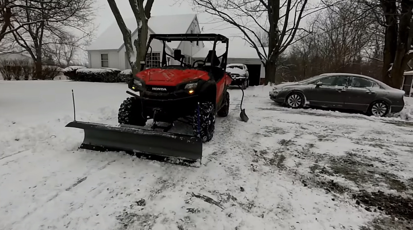 KFI 72” UTV Pro-Poly Blade Snow Plow Kit