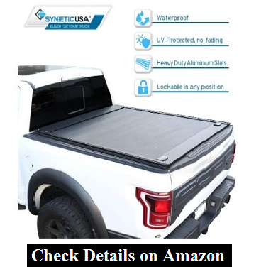 Syneticusa Aluminum Retractable truck bed cover