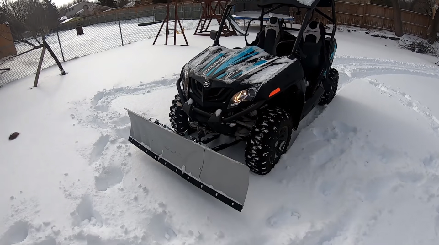 UTV Kolpin Switchable Snow Plow System