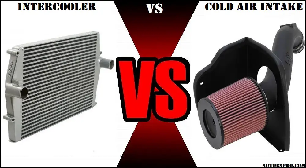 Intercooler Vs cold air intake