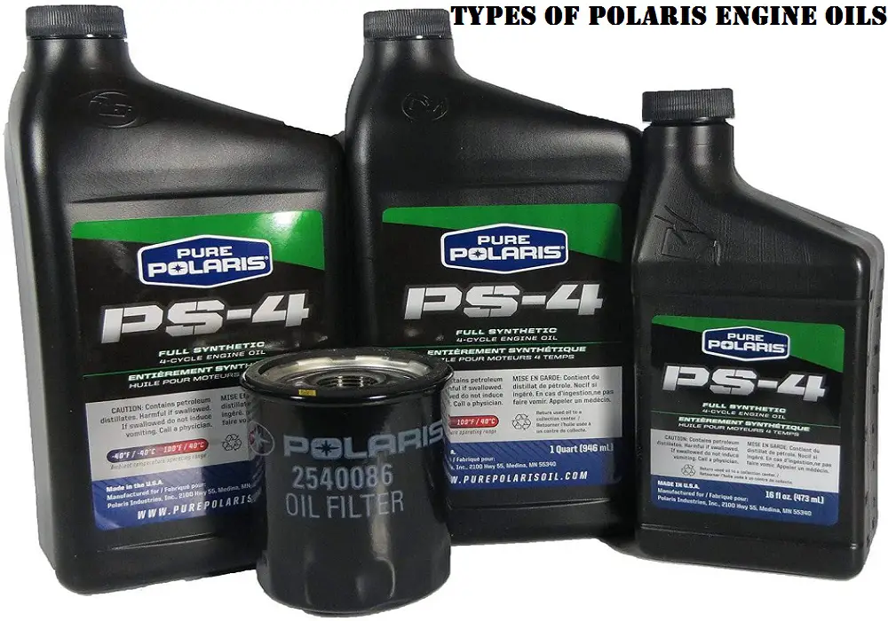 Different Types of Polaris Engine Oils