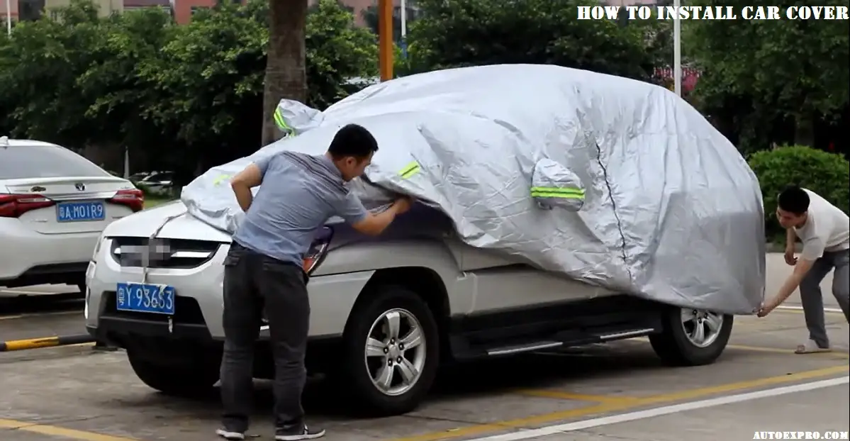 How to install the car cover