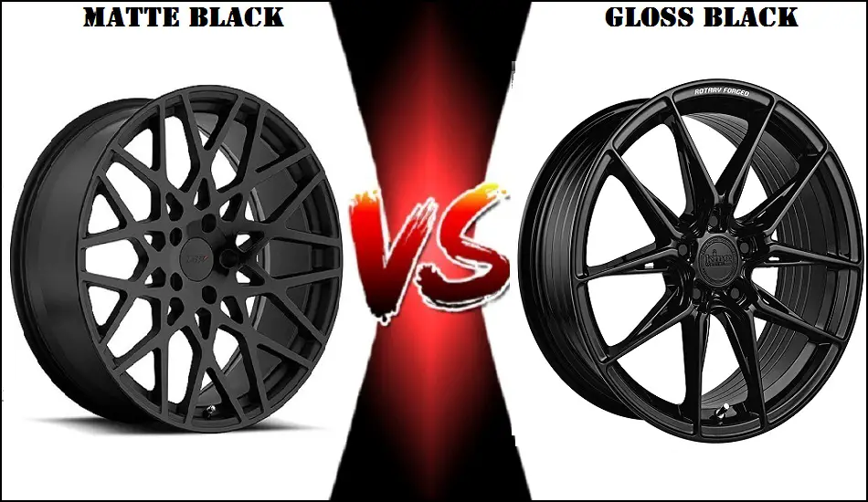 Matte Black Vs Gloss Black Wheels