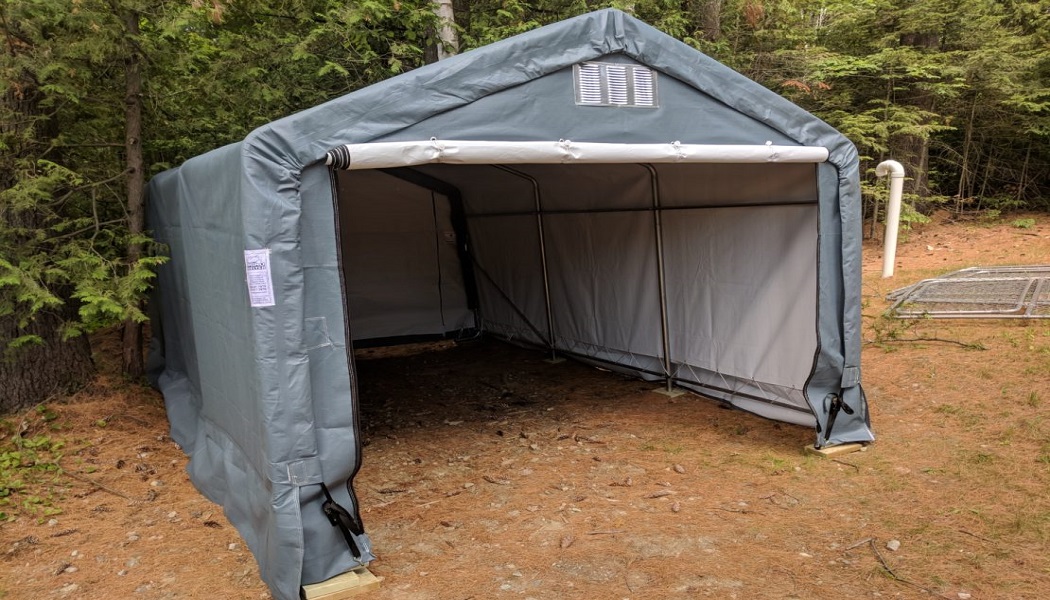 Rhino Shelters Portable Garage