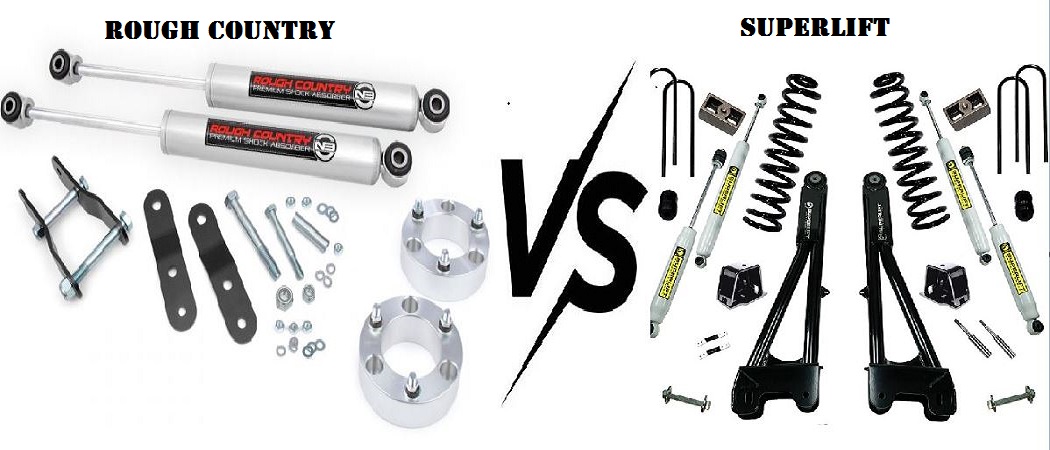 Rough Country Vs Superlift Lift Kit