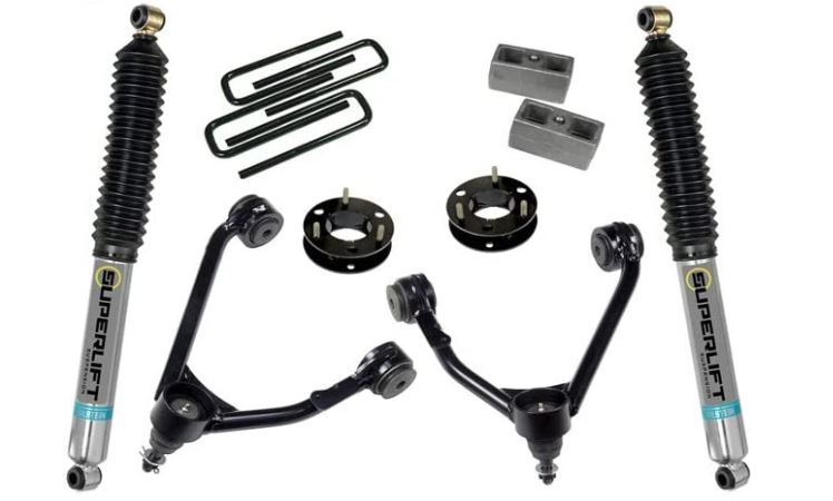 Superlift 3850 3.5 Lift Kit Fits