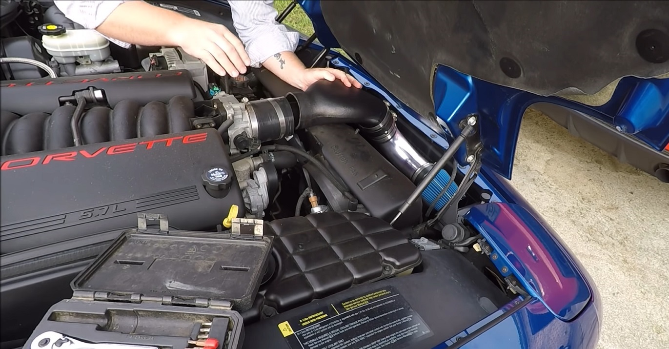 Installing Cold Air Intake on Corvette