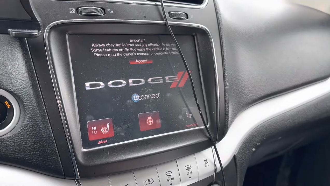 Dodge Journey Backup Camera Problems